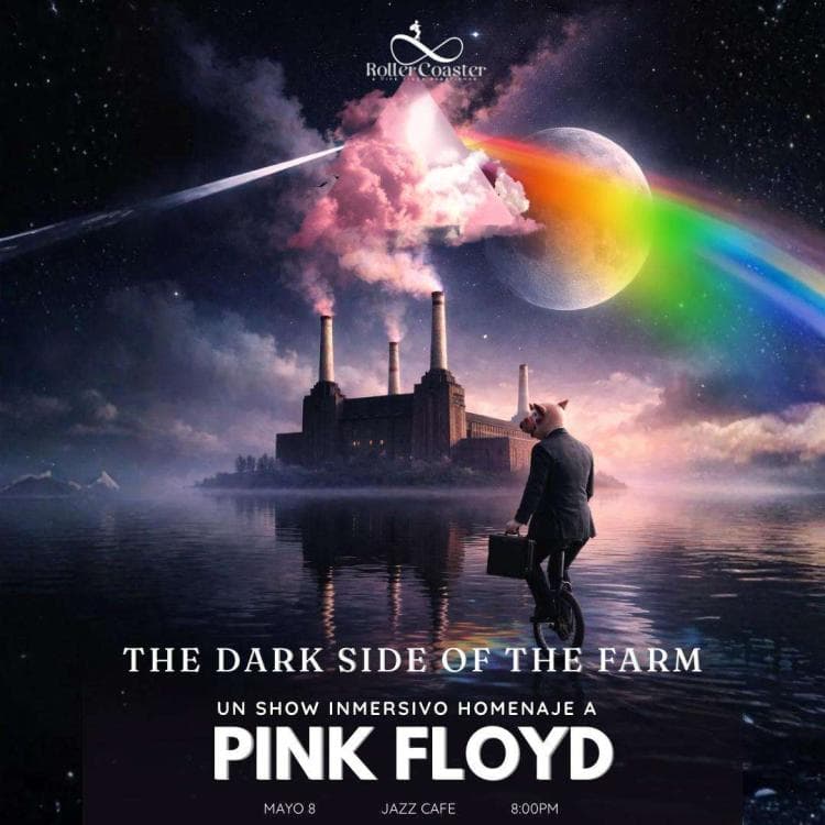 Show inmersivo homenaje a Pink Floyd: The Dark Side of the Farm