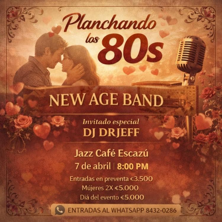 New Age Band: Planchando los 80's
